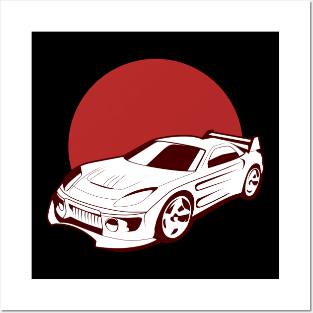 RX-7 3rd Generation Wall Art by Den Vector